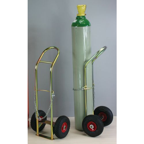 Single Cylinder Trolley For Flat Bottom Cylinders. Cylinder Trolleys