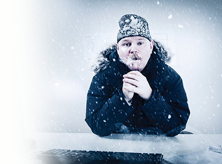 Turn up the heat banner Your guide to efficient workplace heating