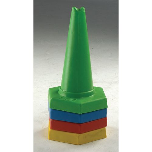 Yellow 45Cm Sand Weighted Sports Cone Traffic Cones Traffic