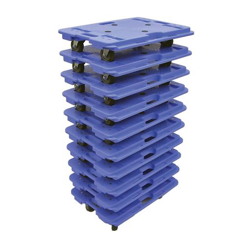 Stackable Plastic Platform Dolly Dollies Dollies & Skates