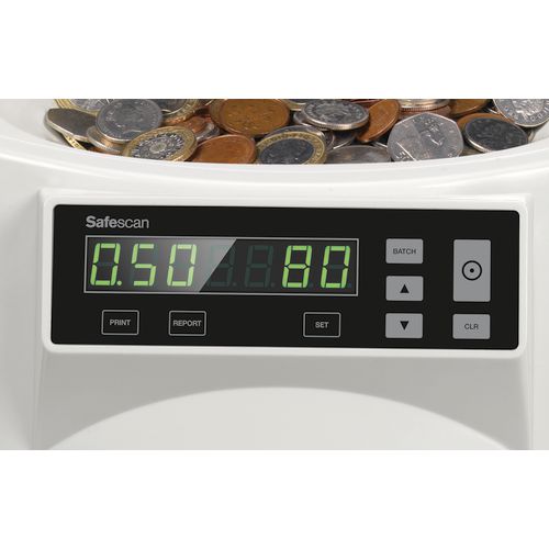 Safescan 1250Gbp Coin Counter & Sorter Coin Counters Cash Handling