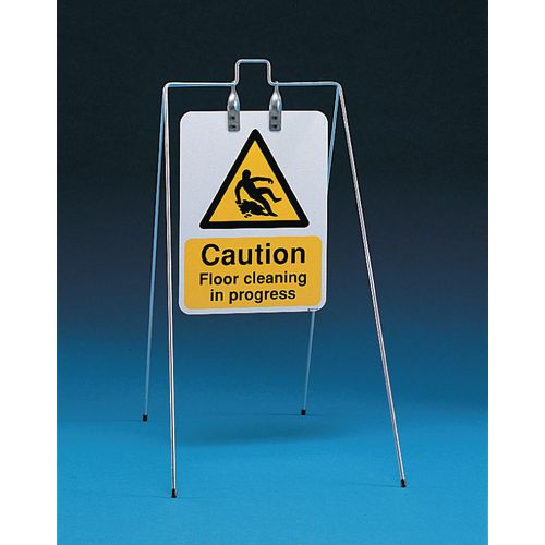 Sign Freestanding Caution Floor Cleaning - Warning Safety Signs - Safety Signs & Labels - Signs ...