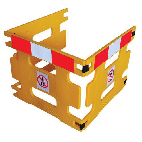 Barrier & Sign System Set Of 3 Frames Maintenance Safety Barriers