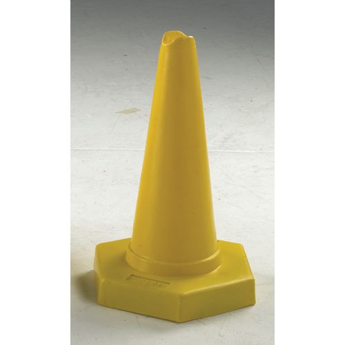 Yellow 45Cm Sand Weighted Sports Cone Traffic Cones Traffic