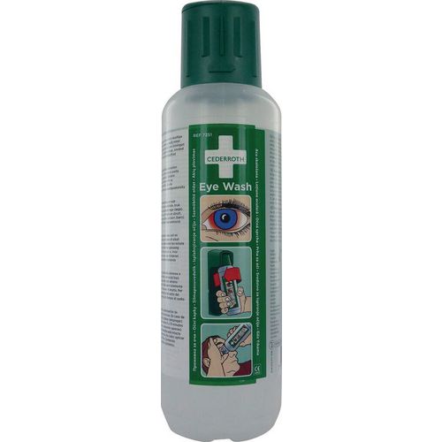 Cederroth Eye Wash 500Ml Consumables & Refills First Aid