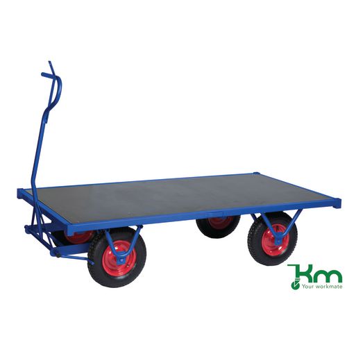 Heavy Duty Turntable Truck With Brake L X W 2000 X 1000Mm. Capacity