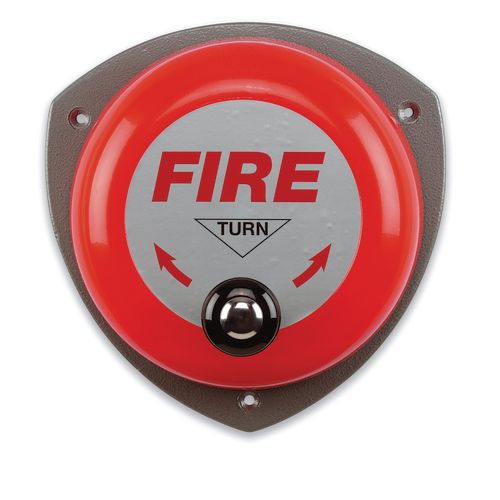 Rotary Hand Bell Fire Alert Fire Safety Equipment Safety & Security