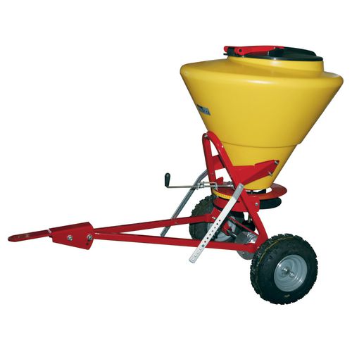  130kg towable broadcast salt spreader