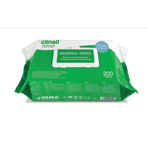 Clinell universal cleaning wipes