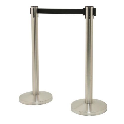  Budget retractable barrier - set of 2