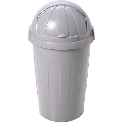 Large bullet bin, 50L capacity, roll top bin Next Day Delivery