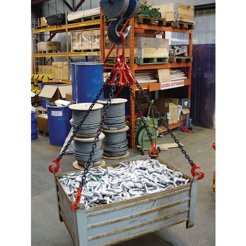Kuplex grade t chain slings with safety hooks Lifting Fittings