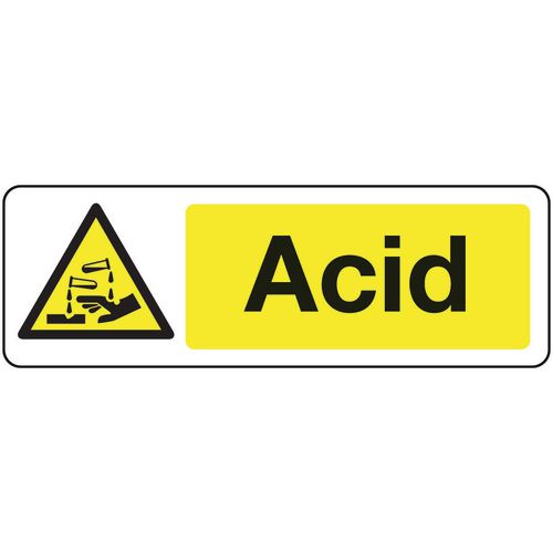 Acid And Alkali Hazard Symbols