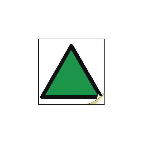 Hand arm vibration safety Green triangle Hand Arm Vibration Labels